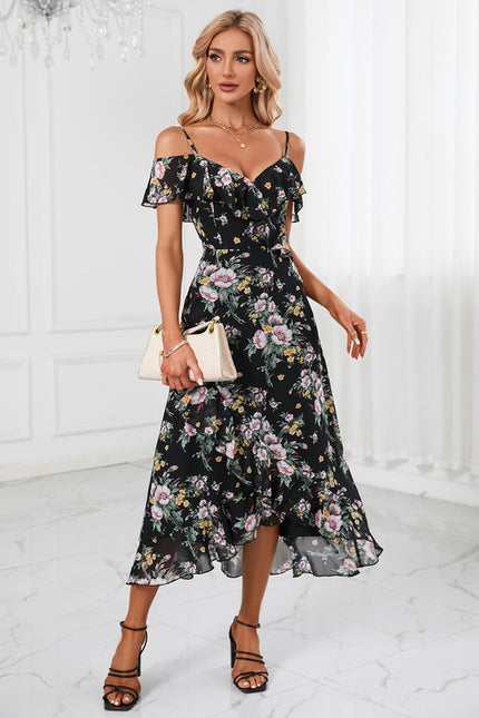 Robe Chic Botanique Éthérée