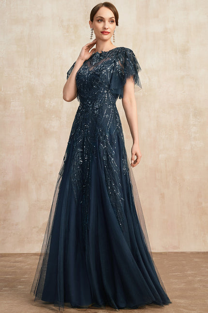 Robe Chic Étoilée Marine - gallery 5