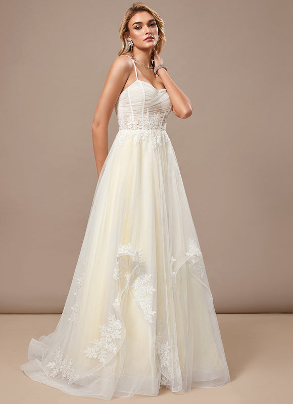 Robe Chic Tulle Ivoire - gallery 4