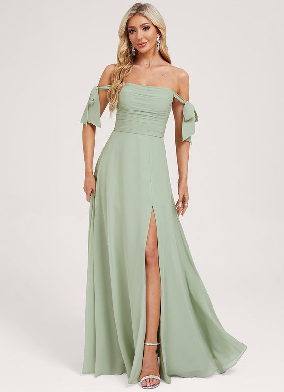 Robe Chic Fluide Verte - gallery 3