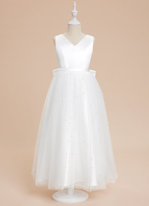 Robe Chic Lueur De Satin - gallery 3