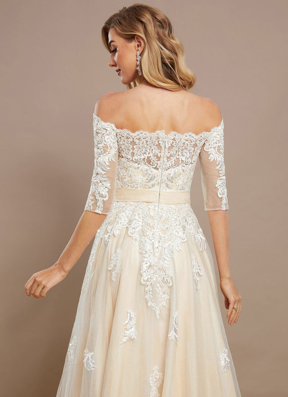 Robe Chic Élégance Tulle Cristal - gallery 4