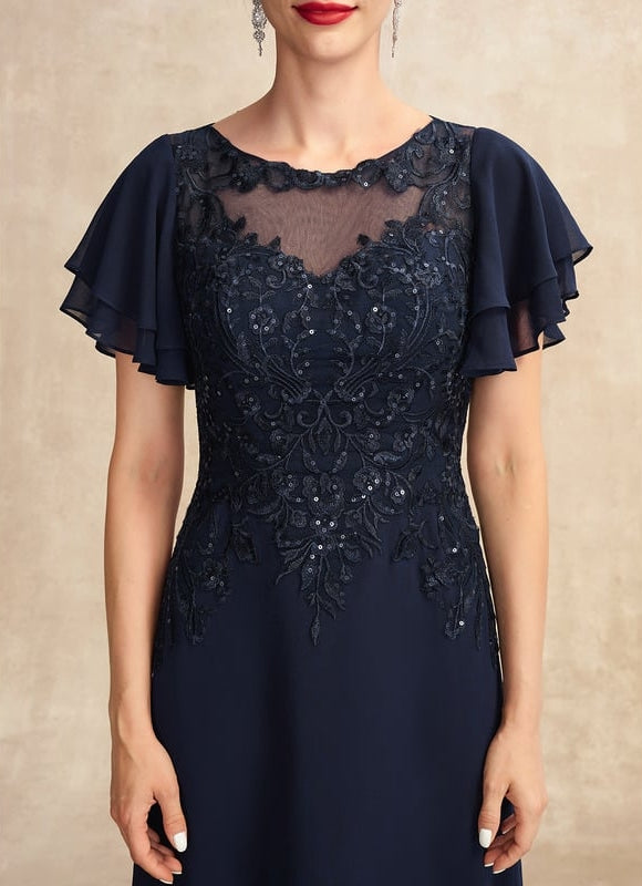 Robe Chic Violette Brodée - gallery 2