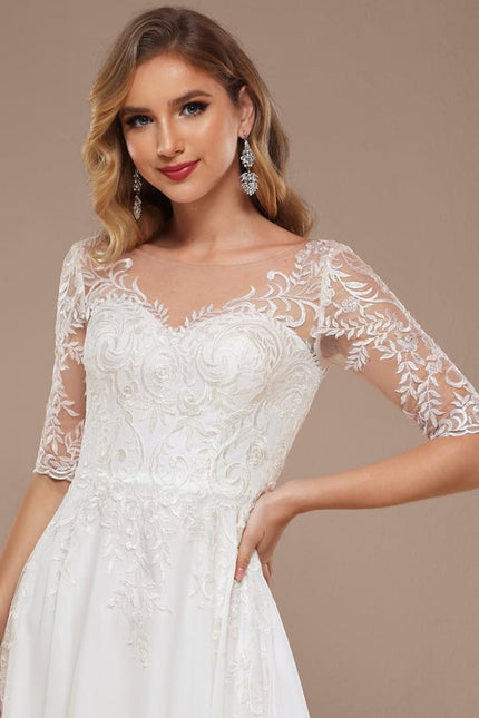 Robe Blanche Plage Chic - gallery 4
