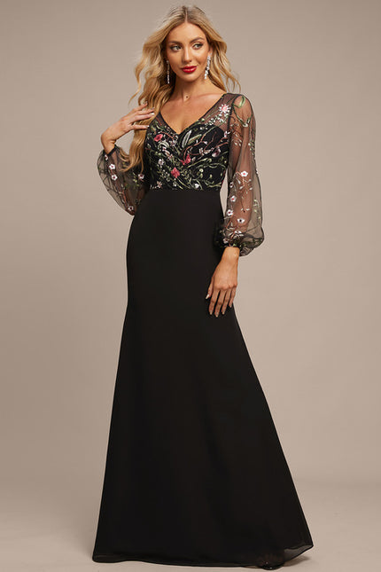 Robe Chic Élégance Florale - gallery 2