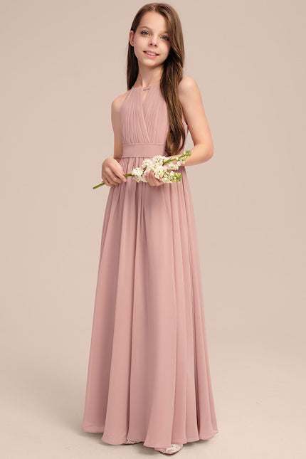 Robe Chic Rose Plissée - gallery 2