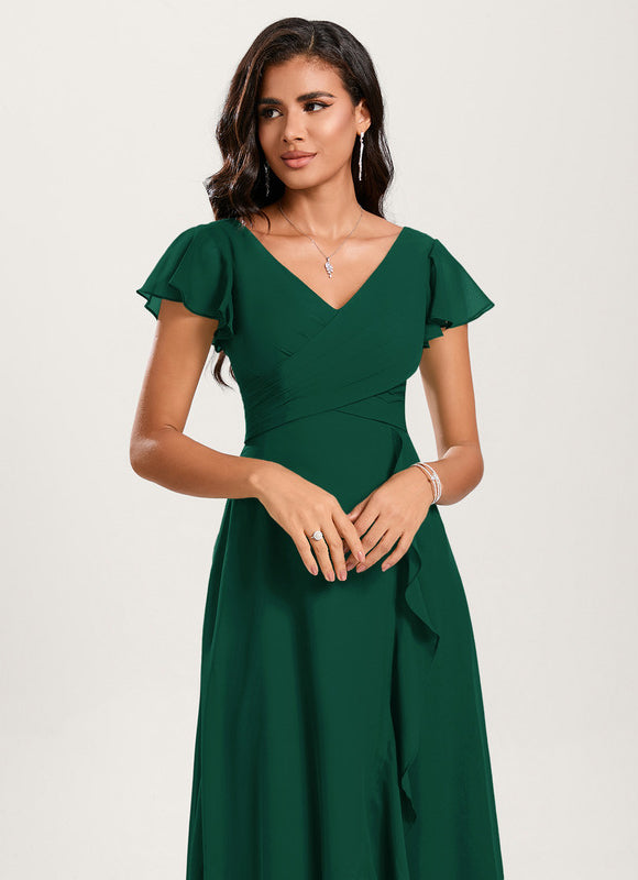 Robe Chic Fluide Bleu Nuit - gallery 5