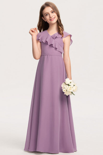 Robe Chic Valse De Mousseline - gallery 1