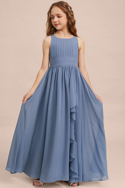 Robe Chic Aérienne Bleuâtre - gallery 4