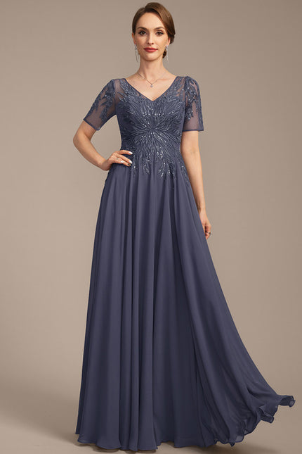 Robe Chic Marine Éclatante
