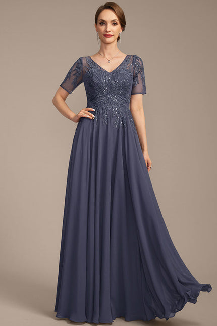 Robe Chic Marine Éclatante