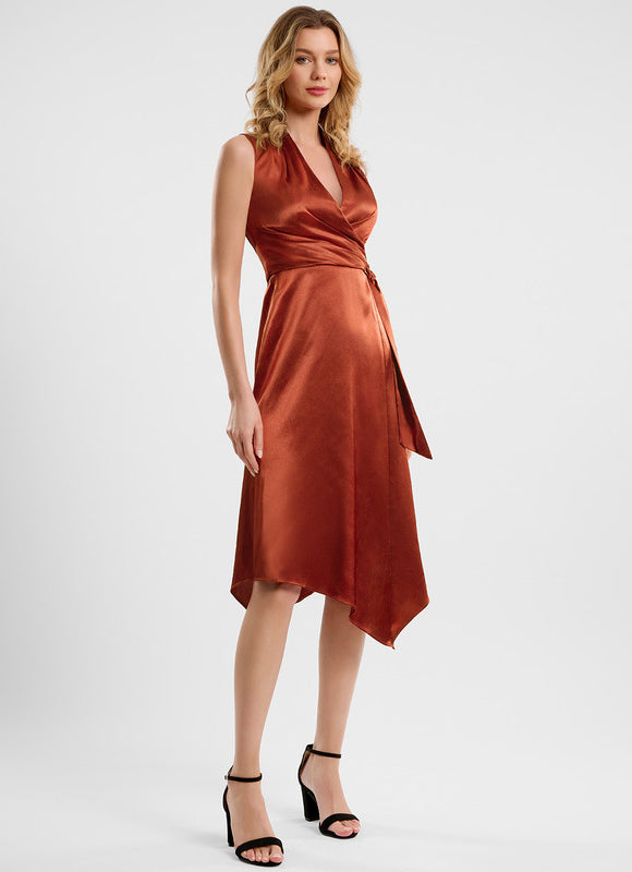 Robe Chic Terre Cuivrée Chic - gallery 1