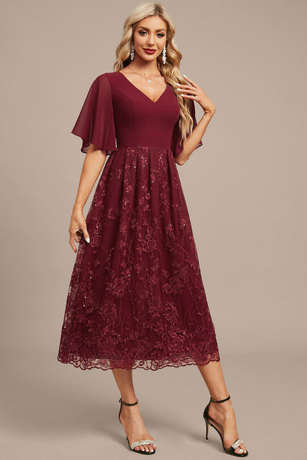Robe Chic Émeraude Fluide - gallery 6
