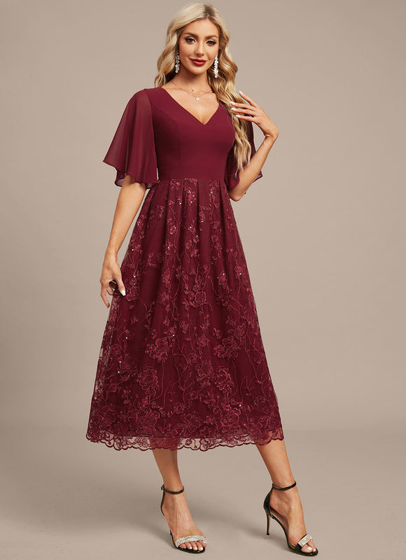 Robe Chic Émeraude Fluide - gallery 6