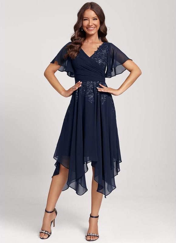 Robe Chic Luxe Sombre Éveil - gallery 1