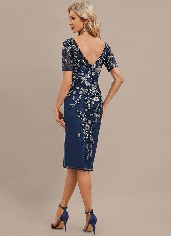 Robe Chic Nuit Florale Éclatante - gallery 6