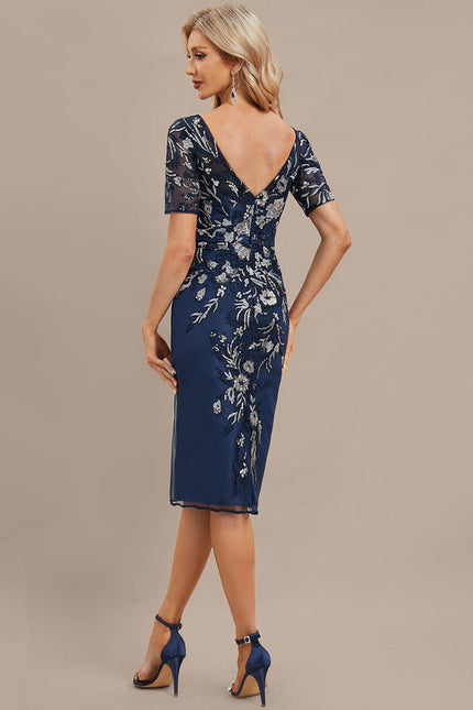 Robe Chic Nuit Florale Éclatante - gallery 6