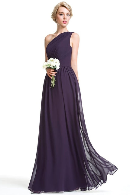 Robe Chic Asymétrique Beige - gallery 1