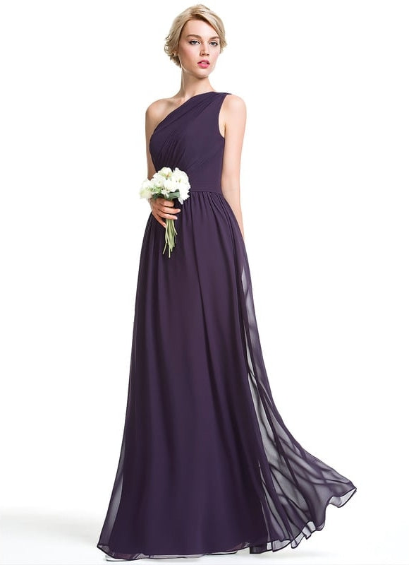 Robe Chic Asymétrique Beige - gallery 1