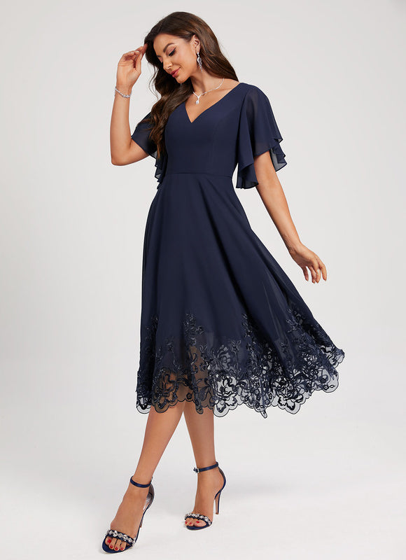 Robe Chic Légère Dentelle - gallery 3