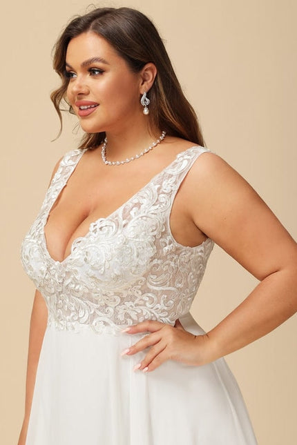 Robe Chic Vaporeuse Blanche - gallery 9