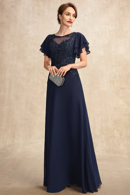 Robe Chic Violette Brodée - gallery 7