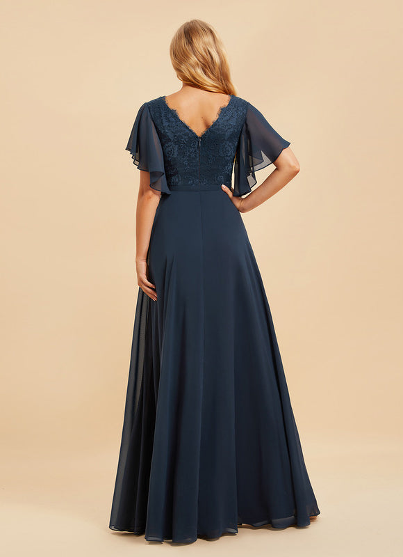 Robe Chic Élégance Rosée - gallery 4