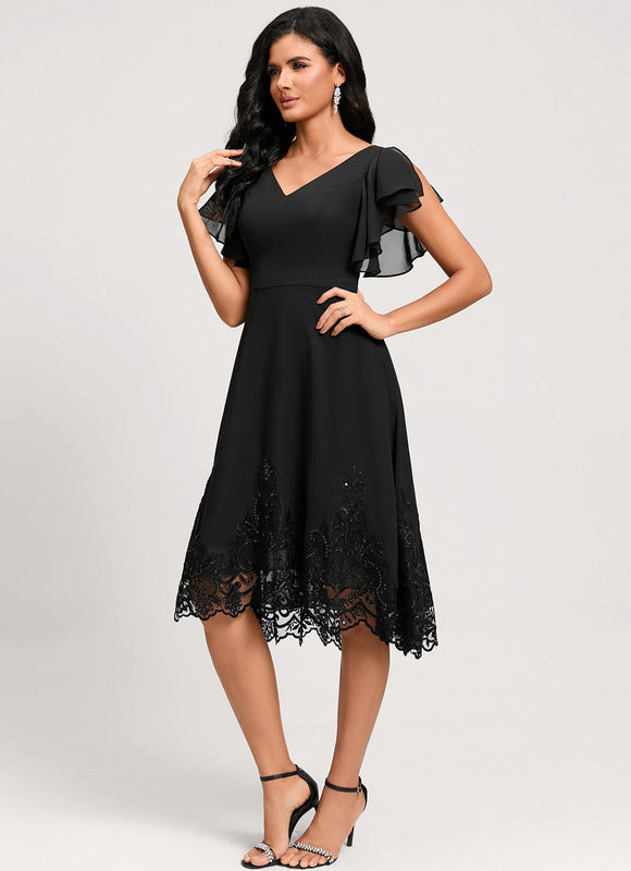 Robe Chic Luxe Sombre Éveil - gallery 3
