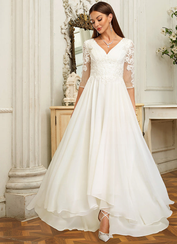 Robe Chic Mousseline Fleurie