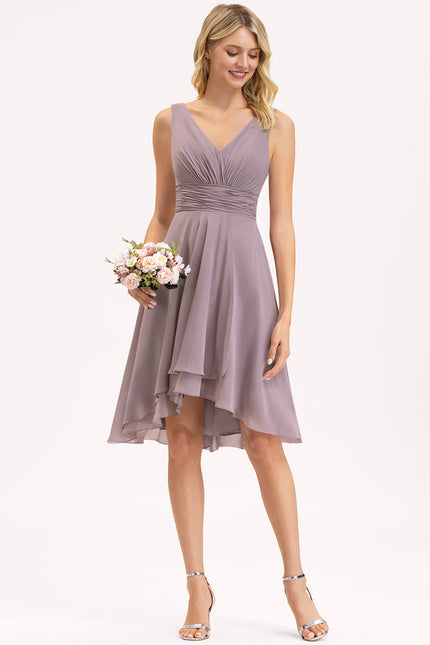 Robe Chic Fluide Bleu Nuit - gallery 3