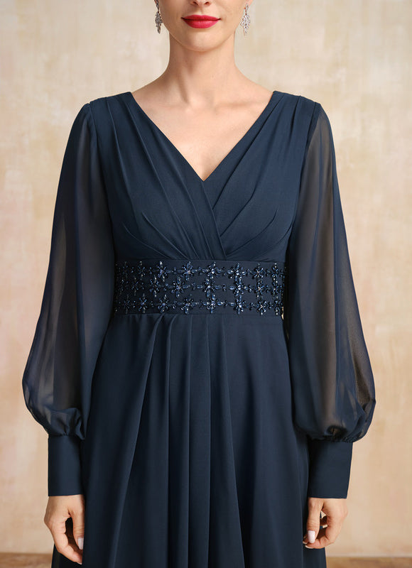 Robe Chic Éthérée Bleu - gallery 6