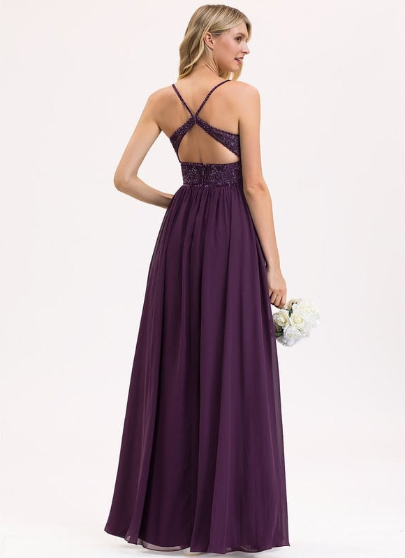 Robe Chic Élégance Pourpre - gallery 5