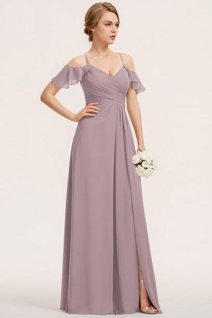 Robe Chic Chiffon Sable - gallery 6