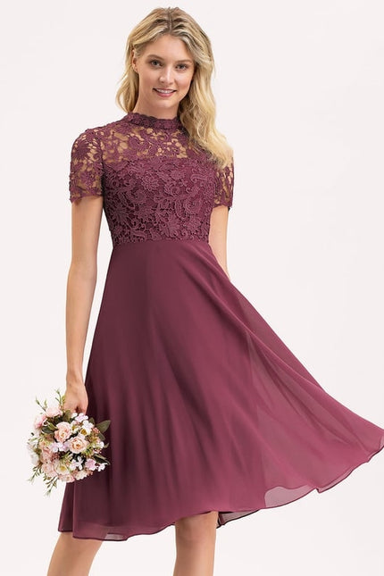 Robe Chic Chiffon Éclatante