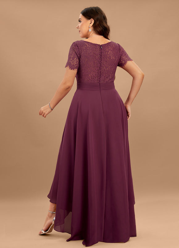 Robe Chic Aérienne Bordeaux - gallery 7