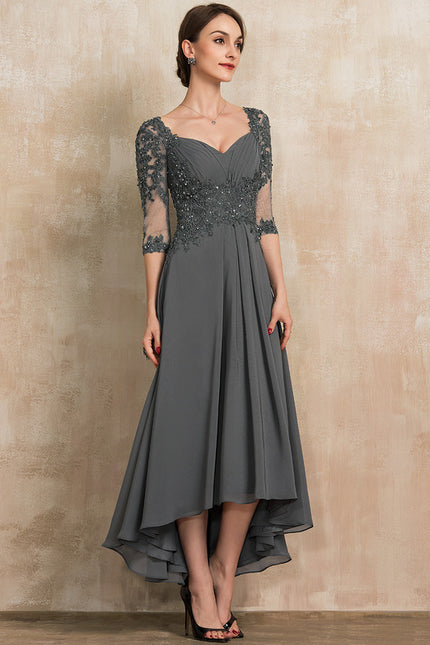 Robe Chic Élégance Plissée Perlée - gallery 3