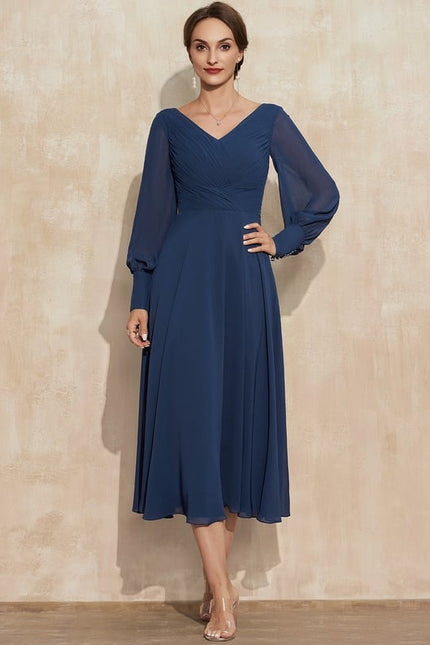 Robe Chic Chiffon Marine - gallery 2