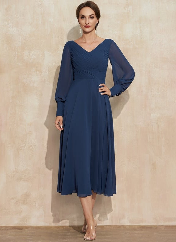 Robe Chic Chiffon Marine - gallery 2
