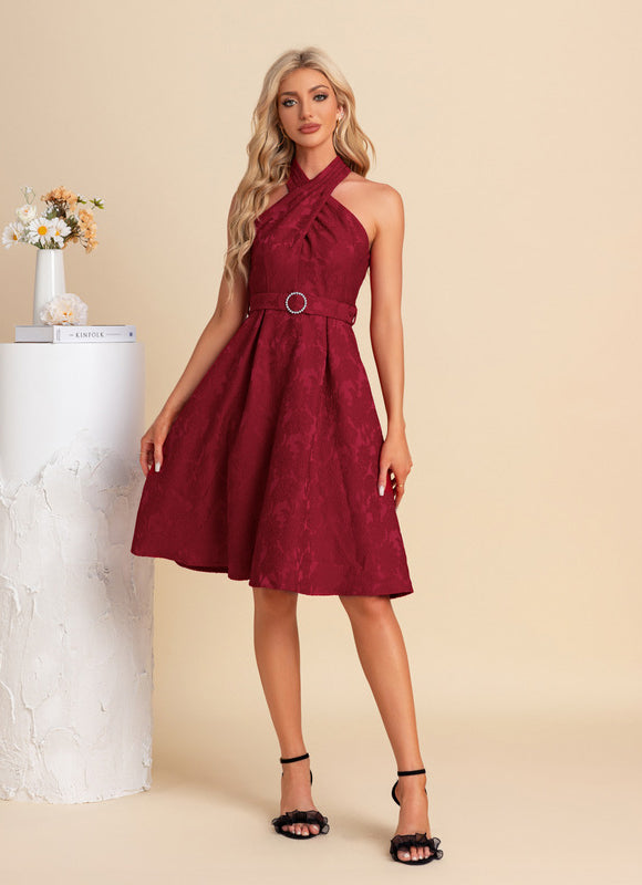 Robe Chic Trapèze Jacquard
