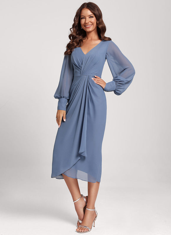 Robe De Cocktail Pour Mariage Chic Longue - gallery 3