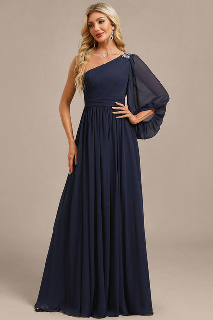 Robe Chic Asymétrique Fluide - gallery 3