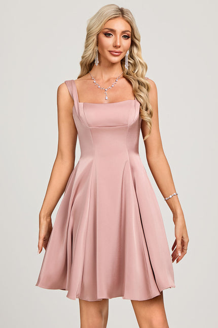 Robe Chic Étreinte De Satin - gallery 5