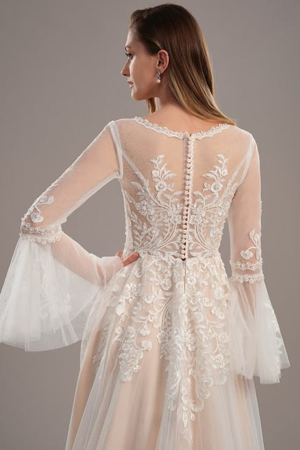 Robe Chic Éthérée Florale - gallery 4