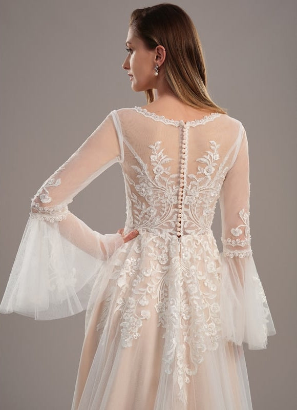 Robe Chic Éthérée Florale - gallery 4