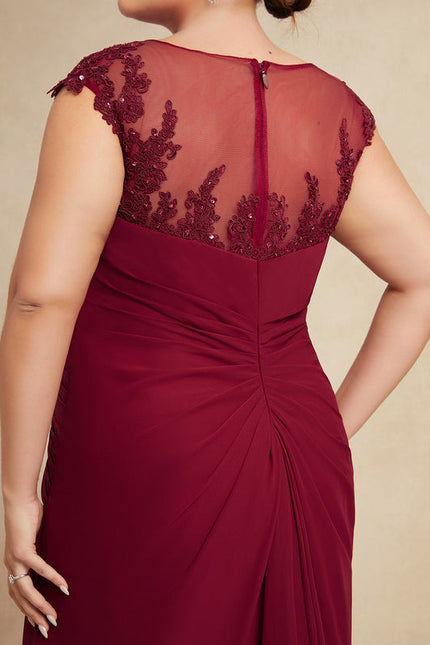 Robe Chic Élégance Rubis - gallery 6
