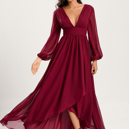 Robe Chic Fluide Bleu Nuit