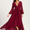 Robe Chic Fluide Bleu Nuit