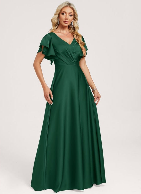 Robe Chic Émeraude Serenade