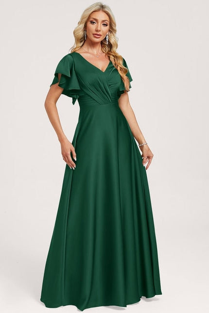 Robe Chic Émeraude Serenade