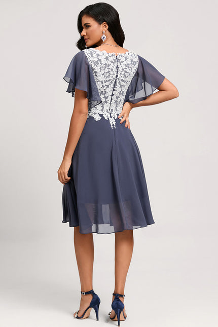 Robe Chic Aérienne Écarlate - gallery 4